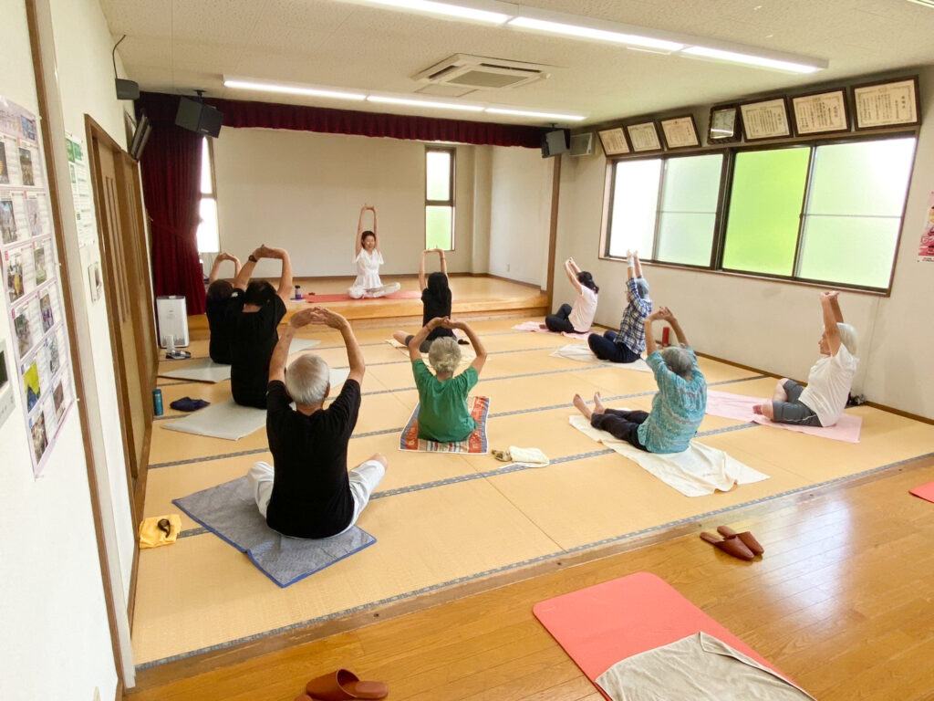 ヨガからはじめる、府中での地域づくり